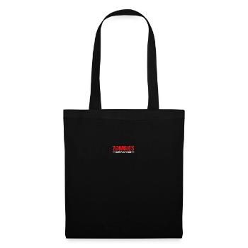 Zombies Hate Fast Food - Tote Bag - black - Front