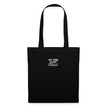 Vet Tech Degree In Progress Gift For Veterinarian - Tote Bag - black - Front