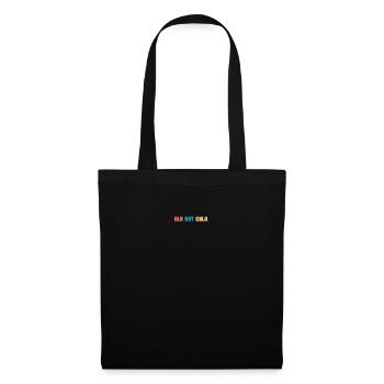 Vieux mais or cadeau d'anniversaire design rétro vintage - Sac en tissu - noir - Devant