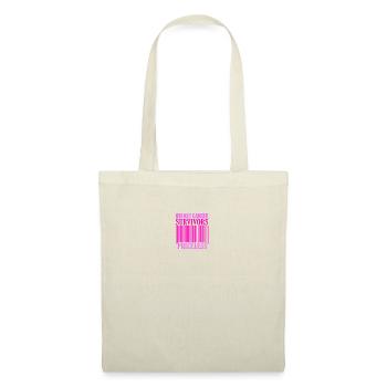 Sensibilisation inestimable au cancer du sein - Sac en tissu - nature - Devant
