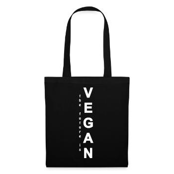 The future is Vegan - Tote Bag - black - Front