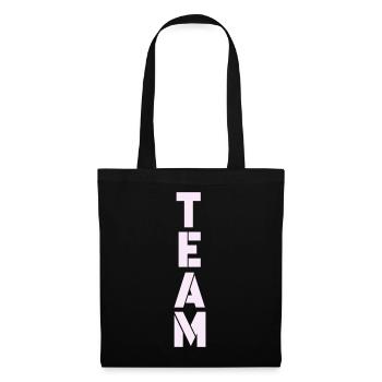 team - Stoffbeutel - Schwarz - Vorne