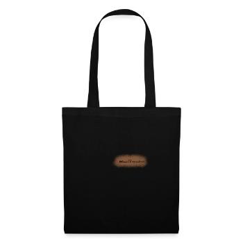 Hiéroglyphes égyptiens : professeur d'histoire - - Sac en tissu - noir - Devant