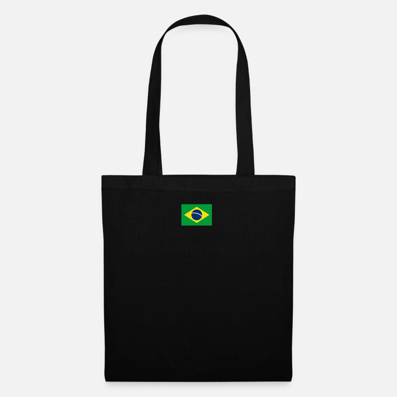 Brazil - Stoffbeutel - Schwarz