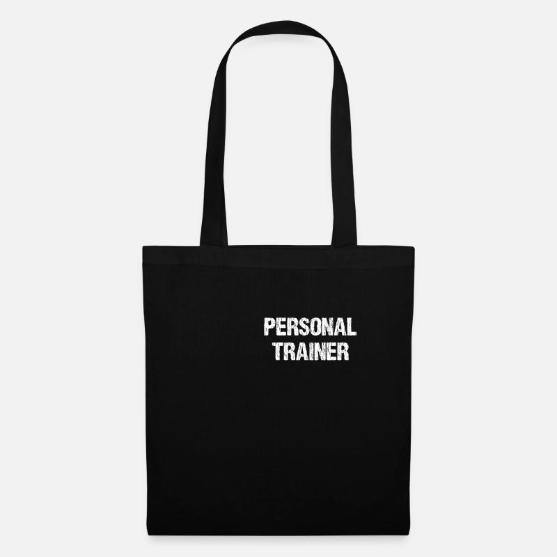 personal trainer - Tote Bag - black