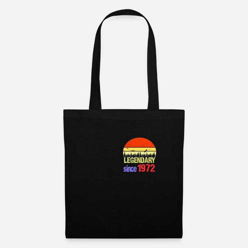 legendary 1972 - Tote Bag - black