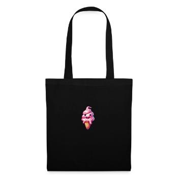 Smiling Ice Cream Creation - Tote Bag - black - Front