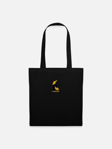 Join the Banana ! Wankil - Sac en tissu - noir