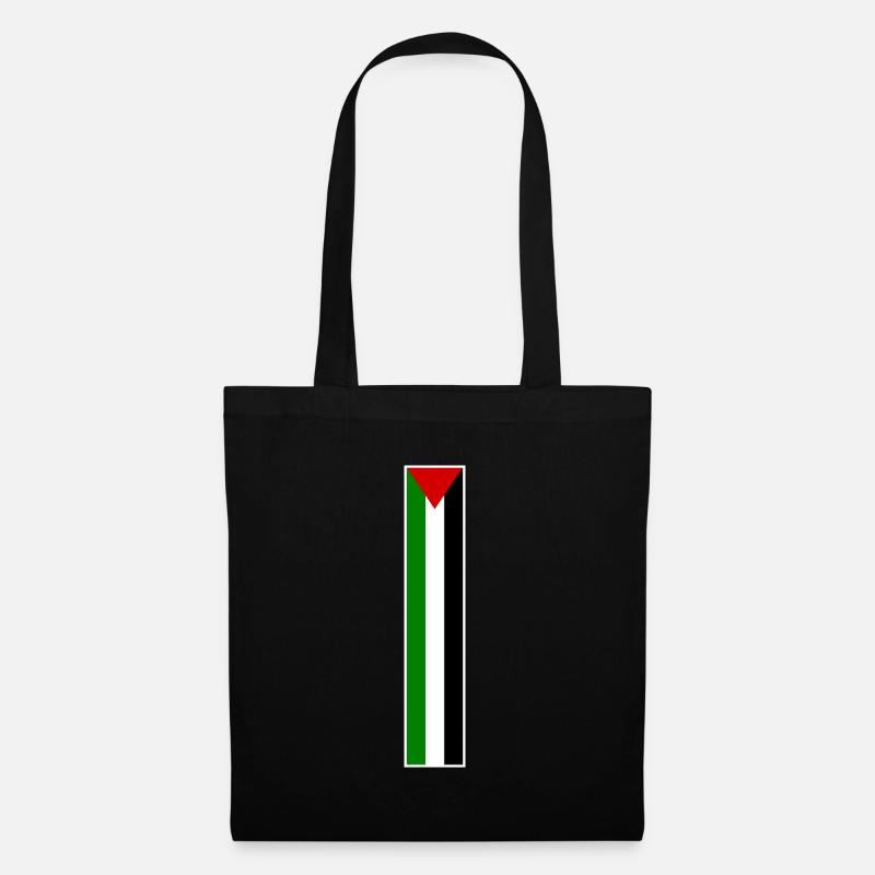 Free palestine - Stoffbeutel - Schwarz