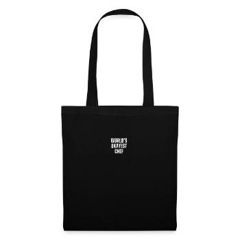 World's Okayest Chef Culinary Joke - Tote Bag - black - Front