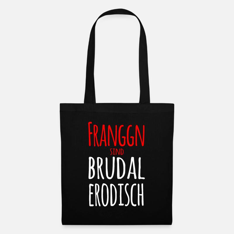 brudal erodisch - Stoffbeutel - Schwarz