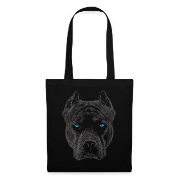Pit-bull 12 2018 3 - Sac en tissu - noir - Devant