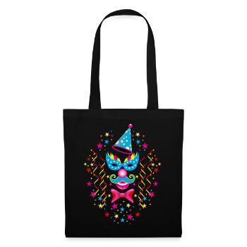 14 Carnival Clown Costume - Tote Bag - black - Front
