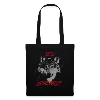 Lonely wolf - Tote Bag - black - Front