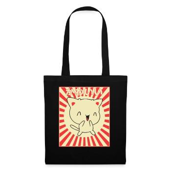 Japanese Kitty - Tote Bag - black - Front