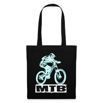 Vélo VTT - Sac en tissu - noir - Devant