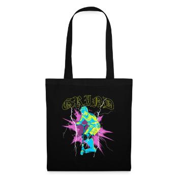 | de scooter Freestyle Cadeau pour enfants - Sac en tissu - noir - Devant