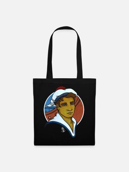 FRANÇOIS THE FRESHWATER SAILOR - Tote Bag - black