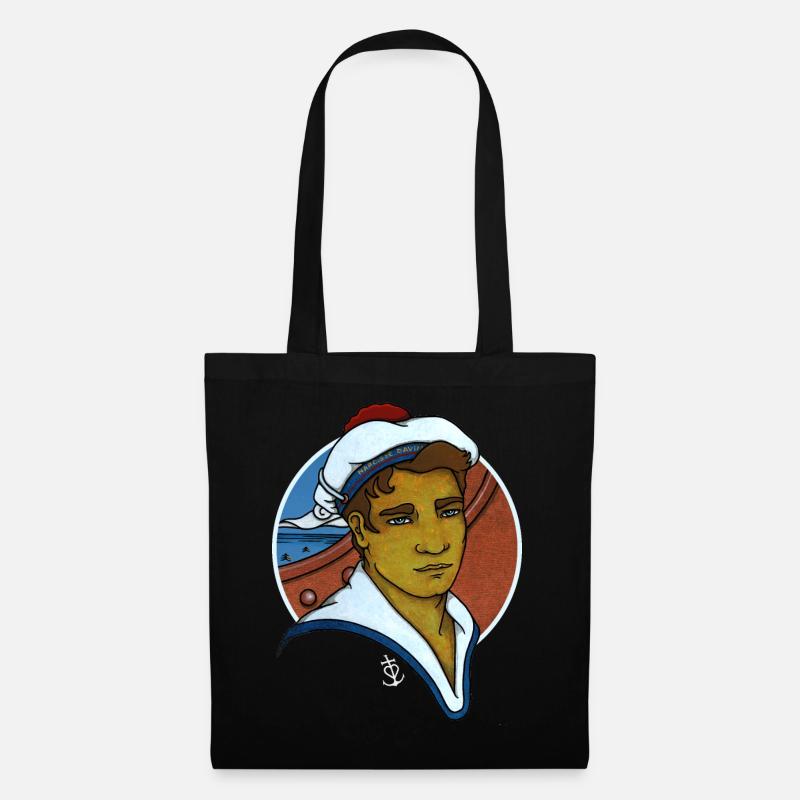 FRANÇOIS LE MARIN D'EAU DOUCE - Sac en tissu - noir