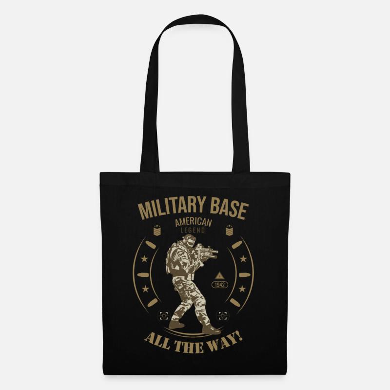 ARMY 01 - Tote Bag - black