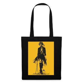 The Woman - Skull, Totenkopf, Pentagramm - Stoffbeutel - Schwarz - Vorne
