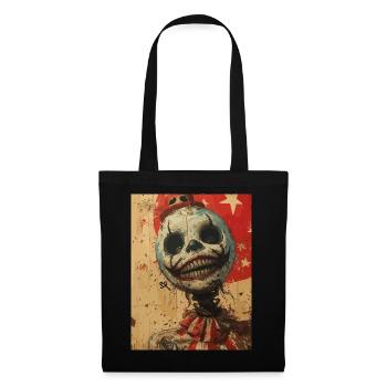 The Horror Clown - Horrormotiv - Stoffbeutel - Schwarz - Vorne