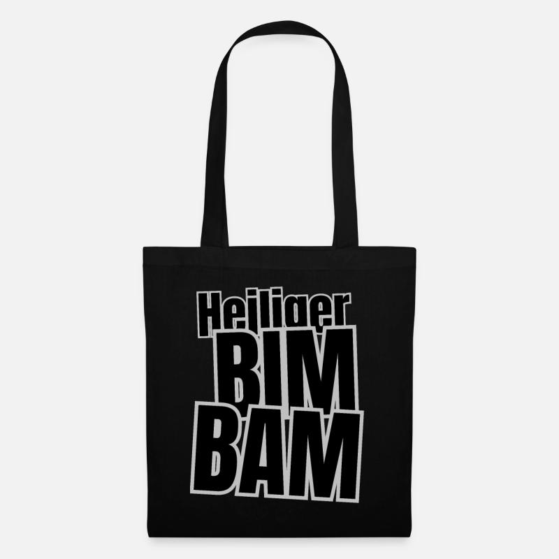 Heiliger Bimbam! - Stoffbeutel - Schwarz