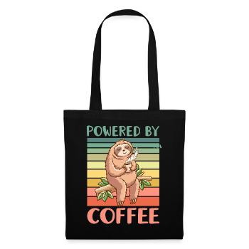 Coffee Sloth - Tote Bag - black - Front
