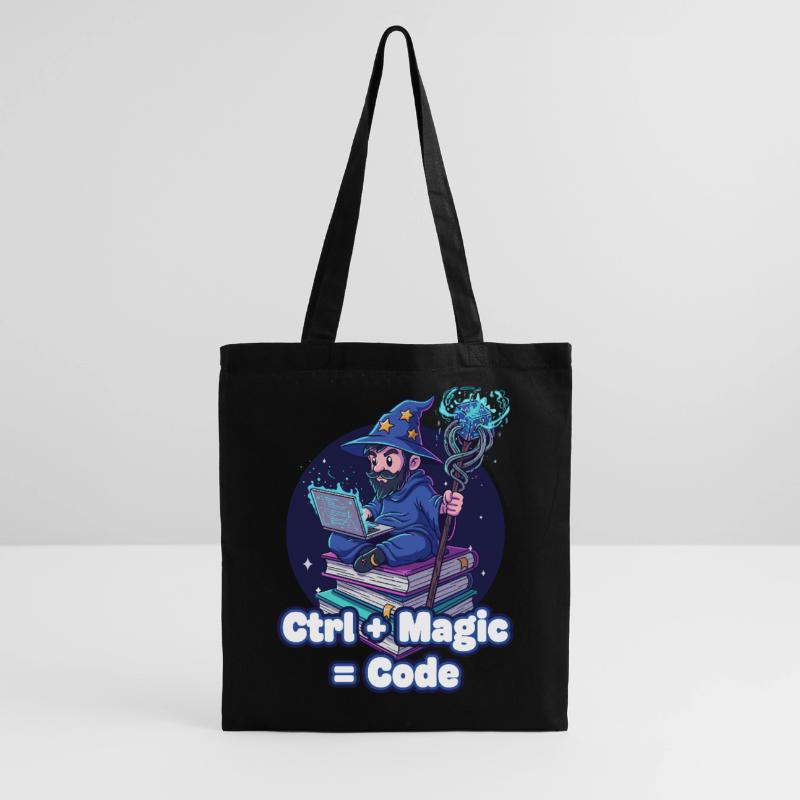 Ctrl Magic Code Zauberer Stoffbeutel