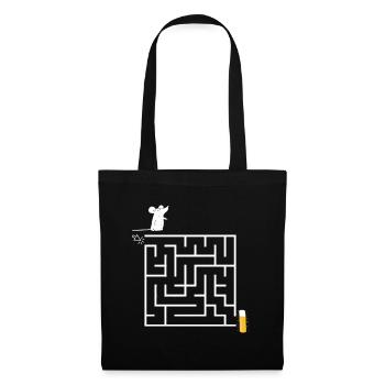 Carnival Mouse Kölsch Cologne Alaaf Costume Funny Fun - Tote Bag - black - Front