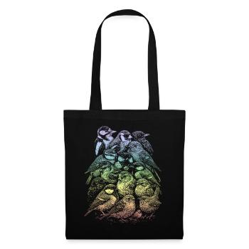 Garden bird - Tote Bag - black - Front