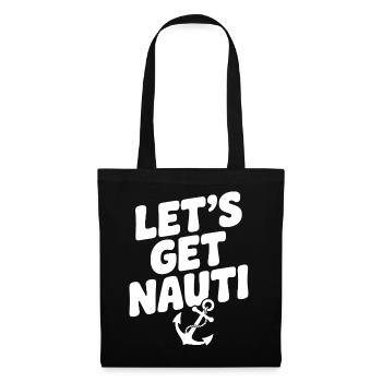 Allons chercher Nauti - Sac en tissu - noir - Devant