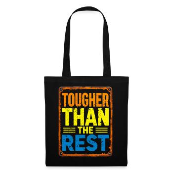 Plus coriace que les autres - Sac en tissu - noir - Devant