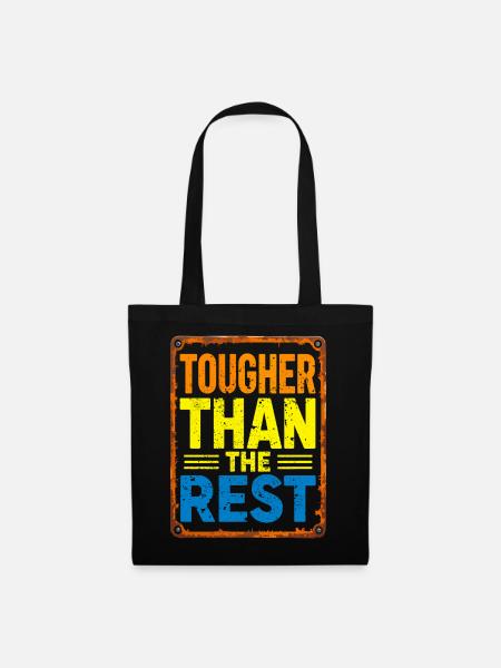 Tougher Than the Rest - Stoffbeutel - Schwarz