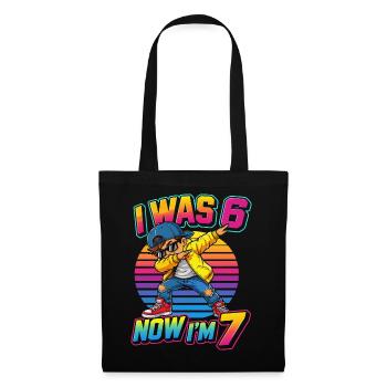 J'avais 6 ans, maintenant j'en ai 7 ! - Tote Bag - black - Front