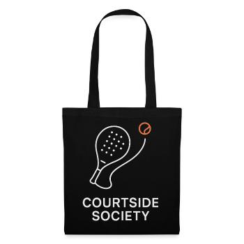 Société de pagaie au bord du terrain - Sac en tissu - noir - Devant