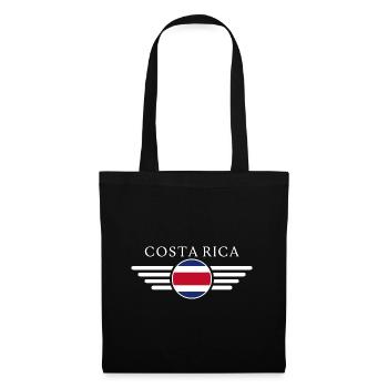 Costa Rica Style Design T-Shirt - Sac en tissu - noir - Devant