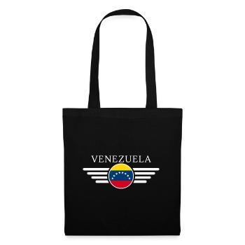 Venezuela Style Design T-Shirt - Sac en tissu - noir - Devant