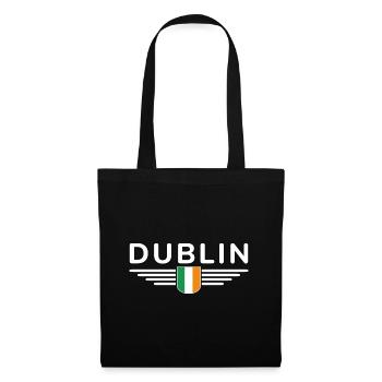 Dublin T-shirt for Ireland fans - Tote Bag - black - Front
