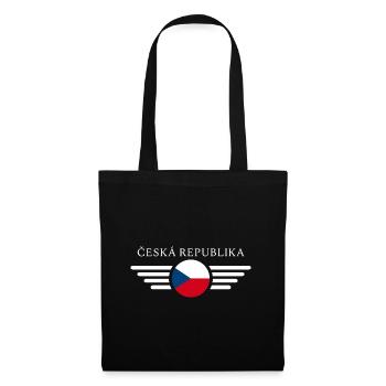 Tchéquie - Sac en tissu - noir - Devant