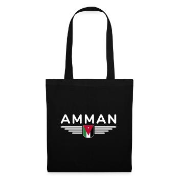 Jordan Amman Fan Outfit T-Shirt Design Gift - Sac en tissu - noir - Devant