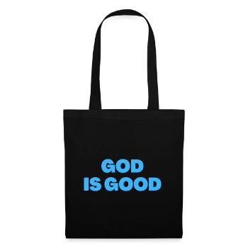 God Is Good - Christian Quotes - Tote Bag - black - Front