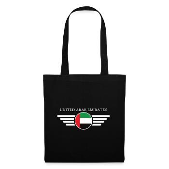 United Arab Emirates Style Design T-Shirt - Tote Bag - black - Front
