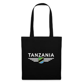 Tanzania T-Shirt for Real Fans - Tote Bag - black - Front