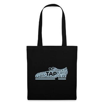 Claquettes Claquettes Danse Jazz Danse Claquettes - Sac en tissu - noir - Devant