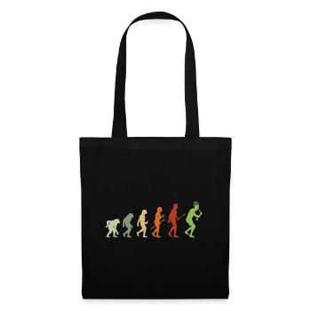 Tennis Evolution - Stoffbeutel - Schwarz - Vorne
