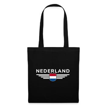 Pays-Bas Fan Outfit Design T-Shirt - Sac en tissu - noir - Devant