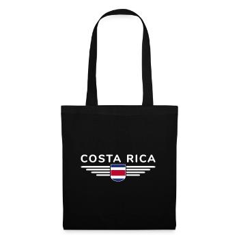 Costa Rica T-Shirt – Pura Vida Style - Tote Bag - black - Front