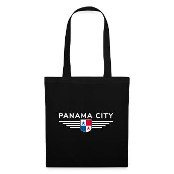 Panama City T-Shirt Design - Tote Bag - black - Front