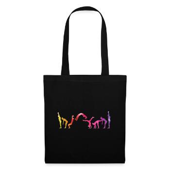 Art de la gymnastique - Sac en tissu - noir - Devant